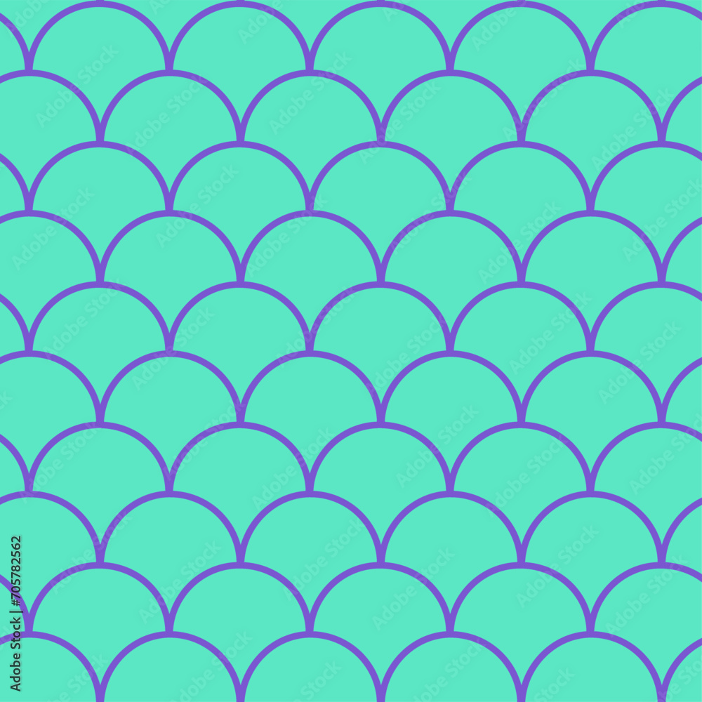 Mermaid tail seamless pattern Mermaid tail seamless pattern