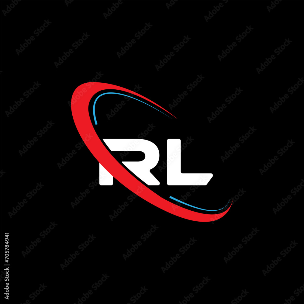 RL letter Logo design. Initials RL logo linked with circle and uppercase monogram logo. RL typography for technology, business and real estate brand logo design RL letter Logo design. Initials RL logo linked with circle and uppercase monogram logo. RL typography for technology, business and real estate brand logo design