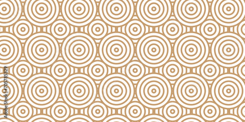 Abstract Pattern with wave lines brown spiral white scripts background. seamless scripts geomatics overlapping create retro line backdrop pattern background. Overlapping Pattern with Transform Effect.