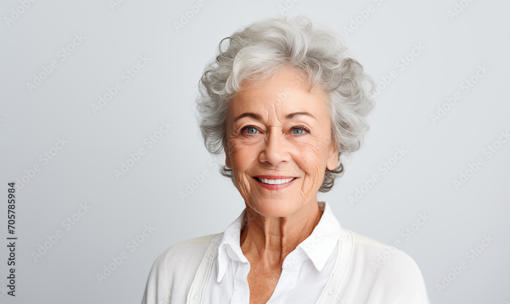 portrait of a senior woman