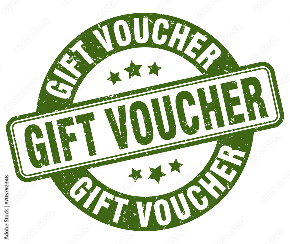gift voucher stamp. gift voucher label. round grunge sign gift voucher stamp. gift voucher label. round grunge sign