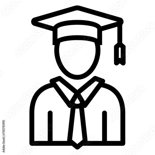 Student Outline Icon