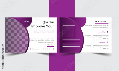 Explore our stunning and contemporary postcard design template collection. Elevate your brand with our amazing postcard layouts, perfect for real estate, business communication, and more