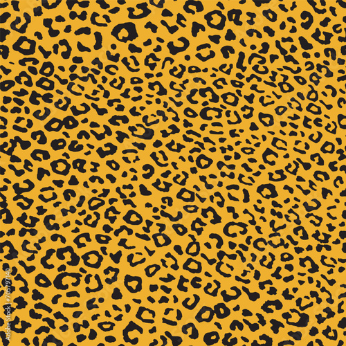 Leopard skin pattern, animal skin minimal design