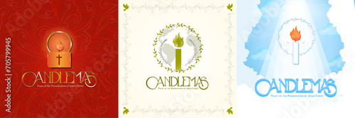 Photos Candlemas Greeting Card Poster Set