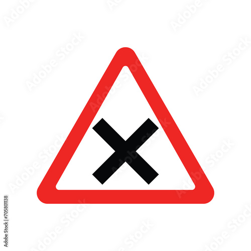 Road signs cross road