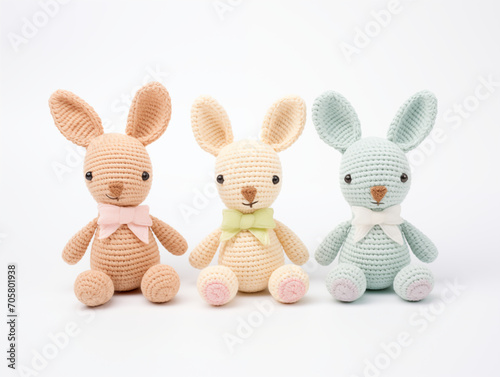 Crocheted kangaroo pattern