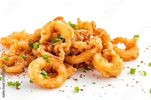 Fried Calamary Isolated