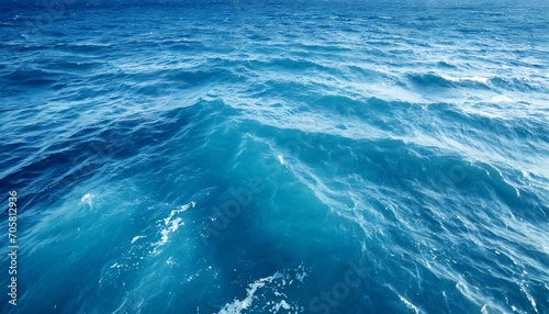 blue sea water texture photo