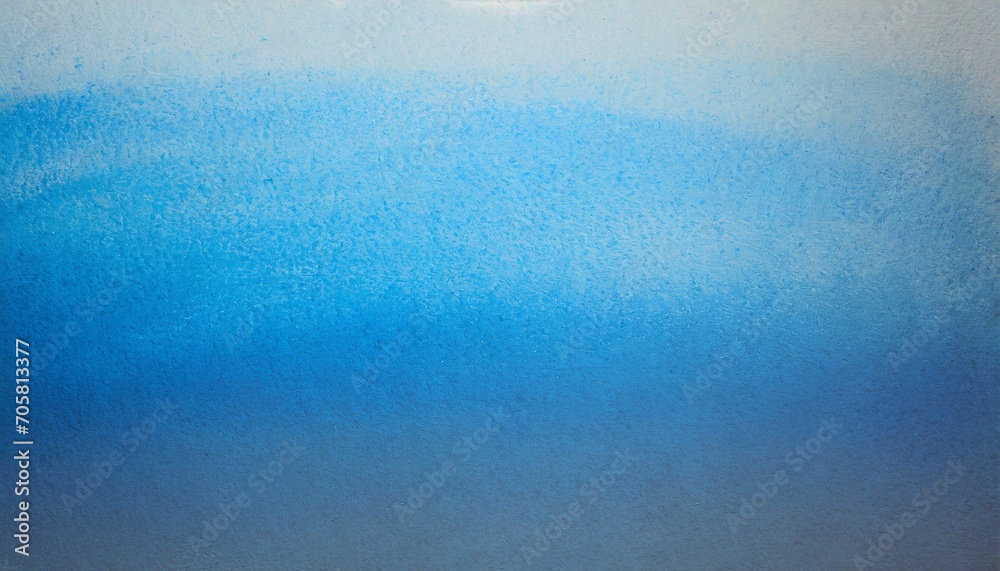 hand drawn blue gradient on wall