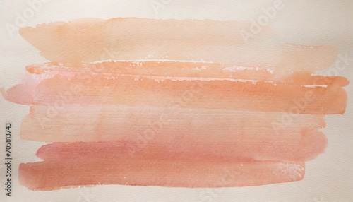 peach brush stroke hand painted watercolor background painted photo