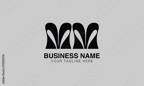 MM M mm initial logo | initial based abstract modern minimal creative logo, vector template image. luxury logotype logo, real estate homie logo. typography logo. initials logo photo