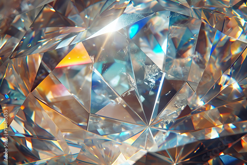  Beautiful diamond extreme close up texture