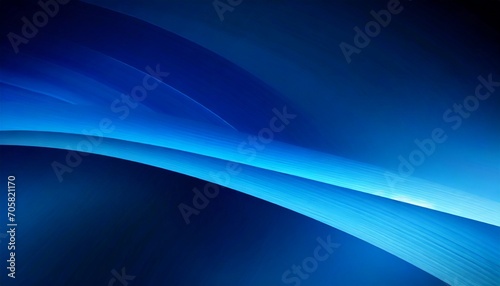 abstract blue background blue curve design smooth shape by blue color with blurred lines
