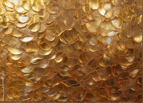 Gold Textures or Abstract Golden Backgrounds photo