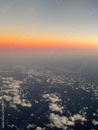Obraz na płótnie View from the airplane