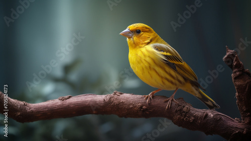 A finch on a tree branch