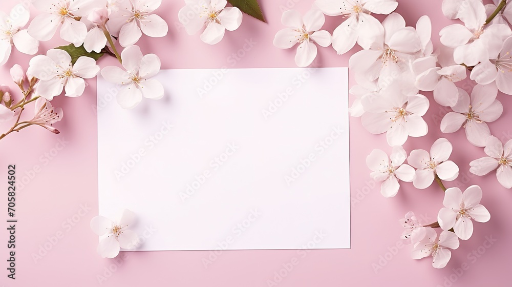 Floral blank template set. Flowers in watercolor style isolated on white background for web banners, polygraphy, wedding invitation, border. Art vector illustration. generative ai