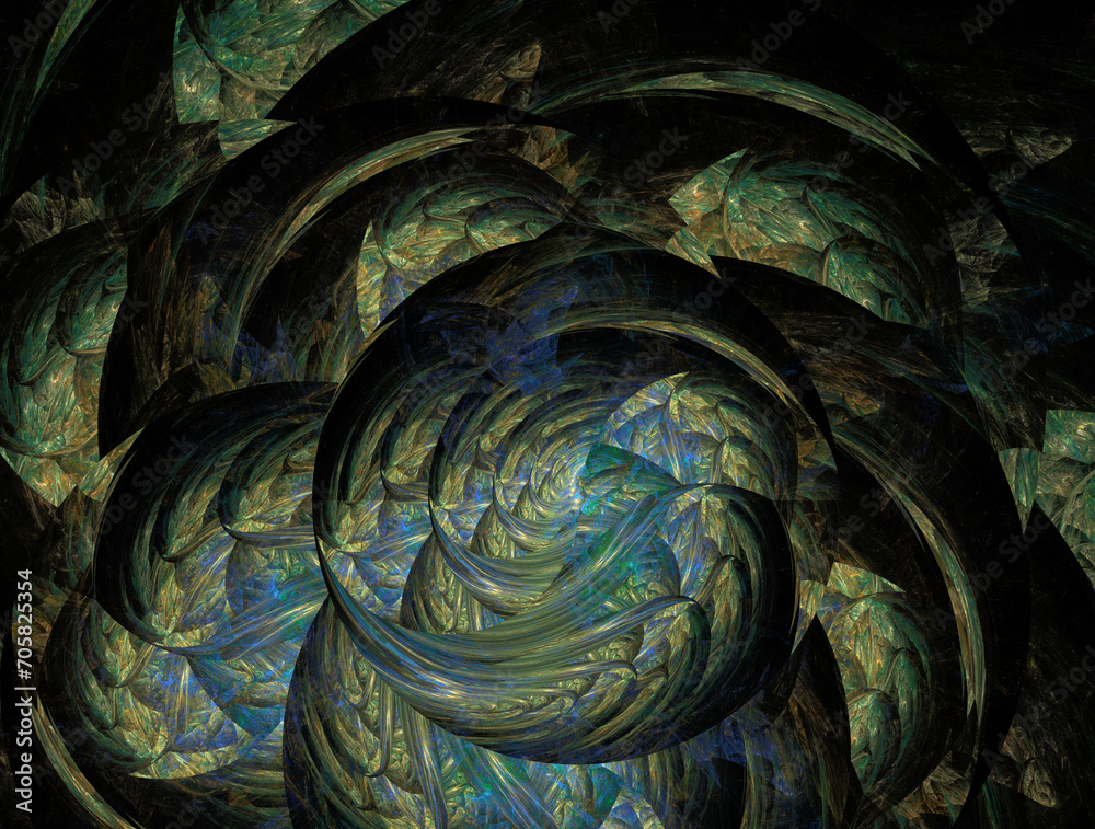 Obraz premium Imaginatory fractal abstract background Image
