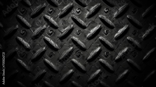 Black metal texture background, Close up of steel sheet for background photo