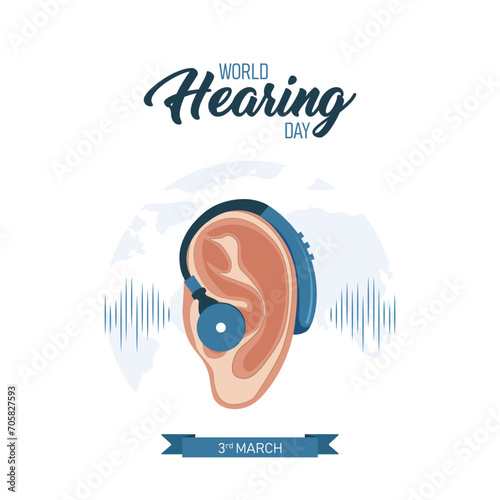 World Hearing Day, observed on March 3rd, raises awareness about hearing loss and promotes ear and hearing care.