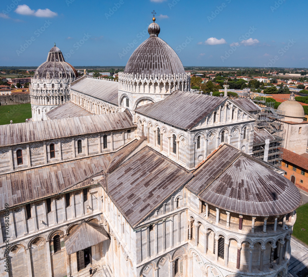 Cathedral and baptistery of Pisa