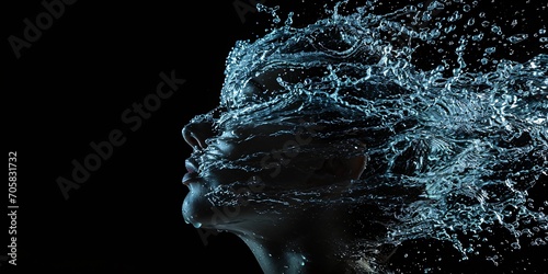 Water's purity brings a rejuvenating effect to the human body. photo
