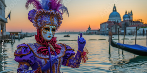 Fototapete Venedig Karneval