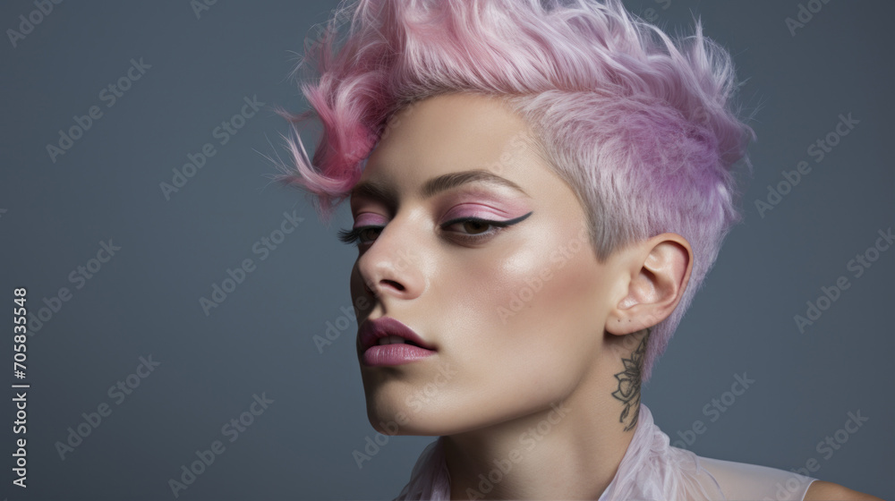 portrait of genderless portrait of genderless