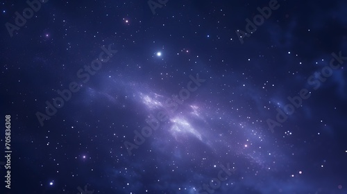Galaxy of stars in the night sky, background