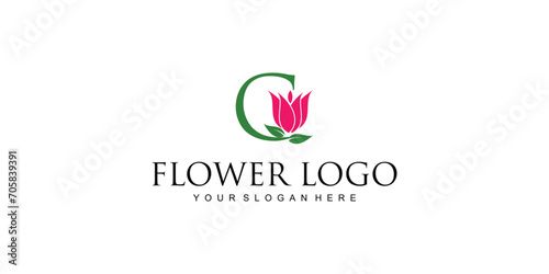 Free Download Creative flower logo design with combination letter from A to Z|rose logo| premium vector - GFXLoad