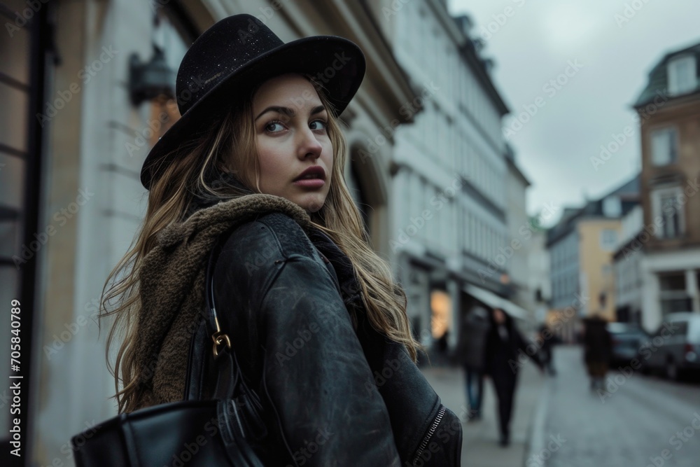 Classylady Showcases Designer Bag During Stroll Through Copenhagen Streets Classylady Showcases Designer Bag During Stroll Through Copenhagen Streets