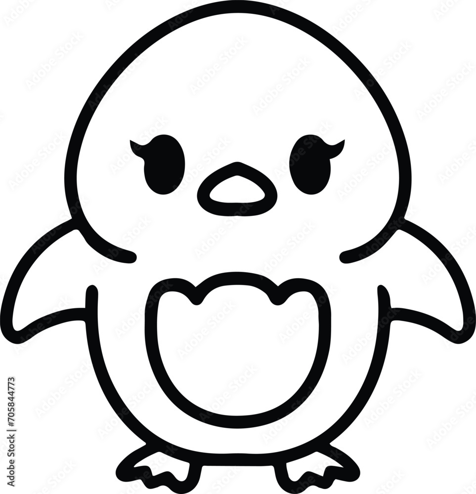 cute bird simple line drawing cute bird simple line drawing