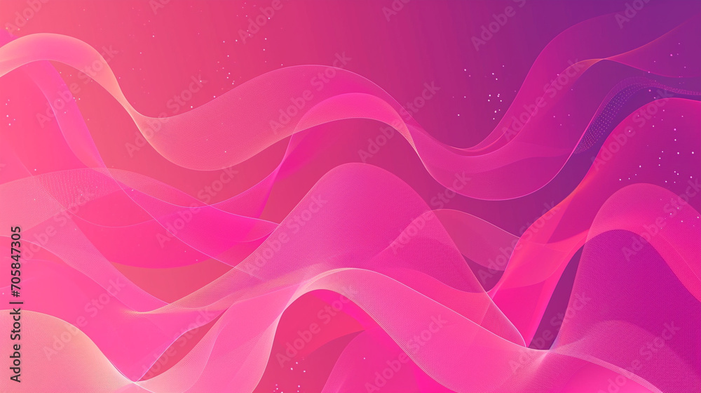 Obraz premium Gradient pink, magenta banner background. PowerPoint and business background.