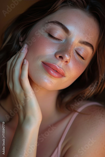 Radiant Beauty  Capturing the Joy of Skincare Renewal