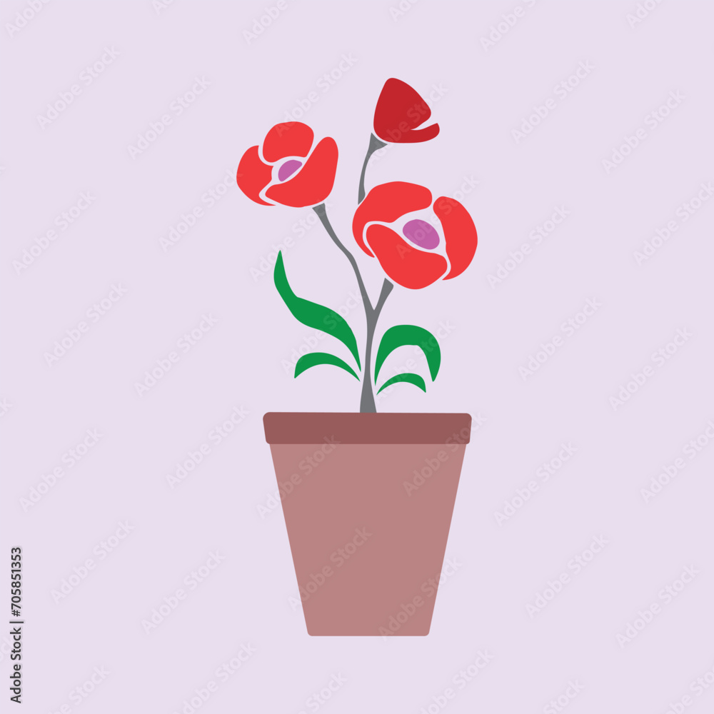 Flower & leaf top floral design vector illustration
Flower & leaf top floral design vector illustration