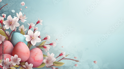 Farbenfrohes Osterwunder: Die Magie der Ostereier - Ostern - Generative KI