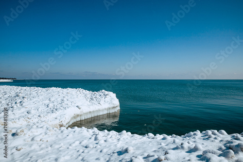 ice on the sea