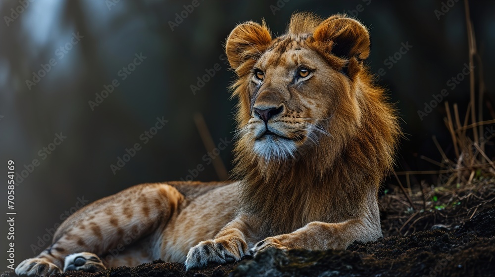 Obraz premium portrait of a lion