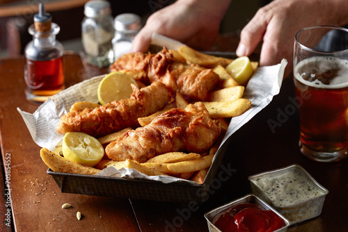 Fish and Chips Basket
