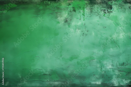 Green and dark concrete wall texture, background. Watercolor, wash, natural tones of nature. Echo background