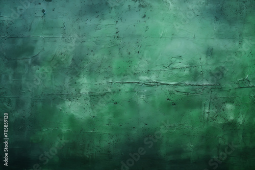 Green and dark concrete wall texture, background. Watercolor, wash, natural tones of nature. Echo background