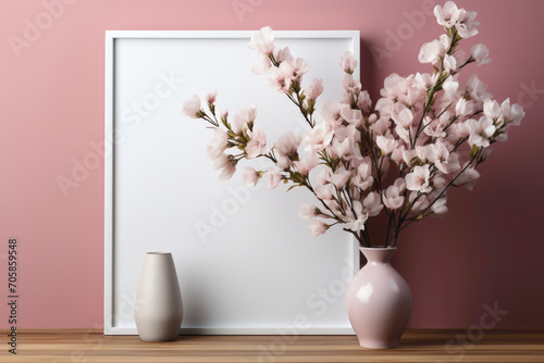 Imagine an empty frame seamlessly integrated into a gentle  soft-hued background. Picture the clean  open space awaiting your text to convey its message with clarity and impact.