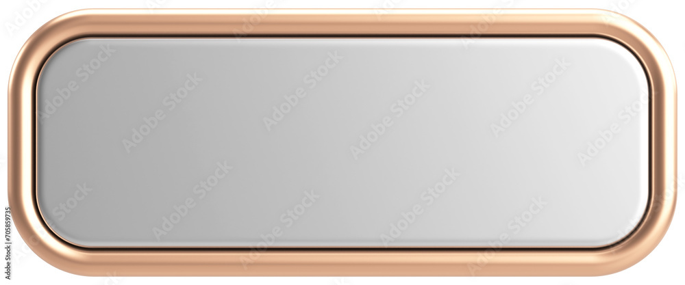 3D button. Empty button. 3D illustration. 3D button. Empty button. 3D illustration.