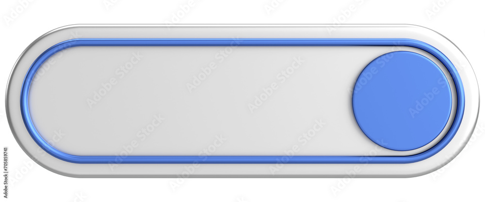 3D button. Empty button. 3D illustration. 3D button. Empty button. 3D illustration.