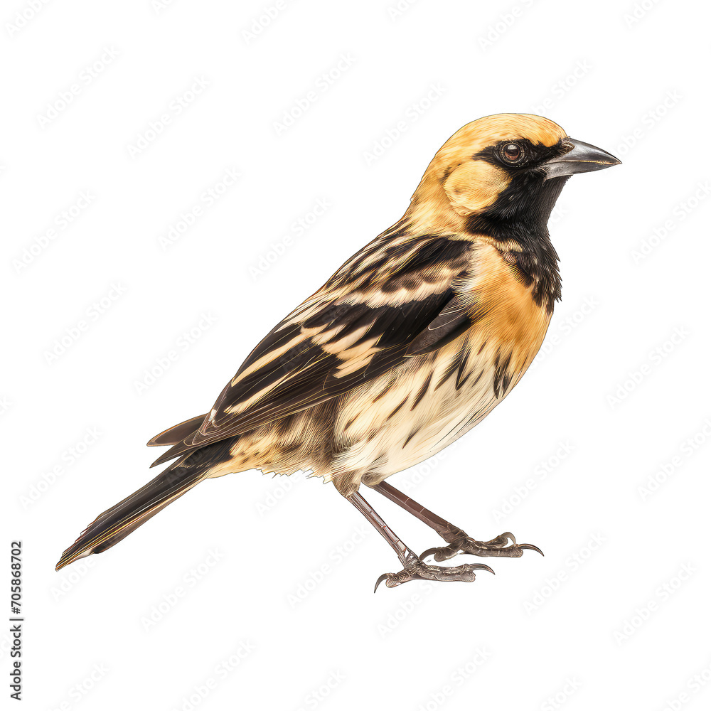 Obraz premium Bobolink standing - bird on transparent background