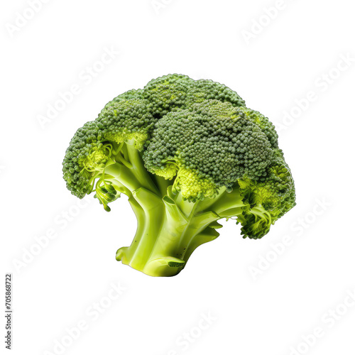 Broccoli - Vegetables used as food ingredients on transparent background