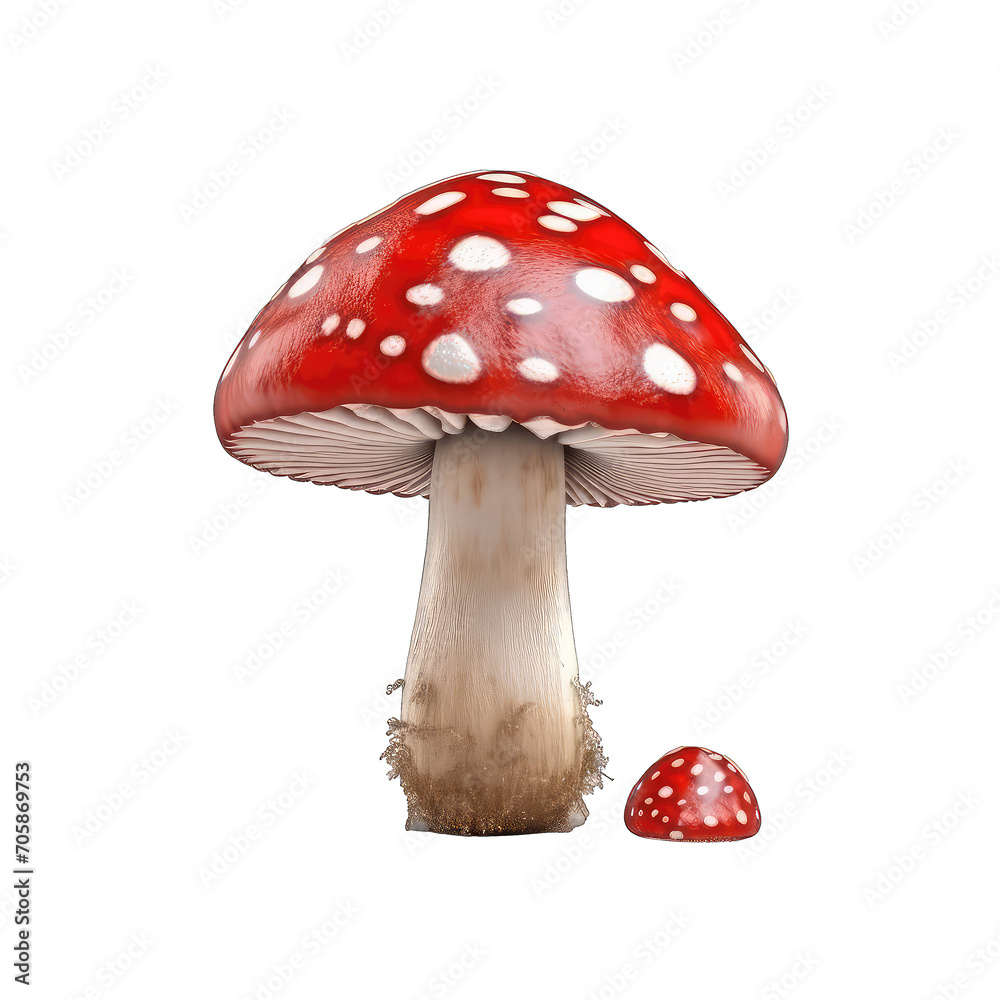 poisonous mushroom - poisonous plants on transparent background poisonous mushroom - poisonous plants on transparent background