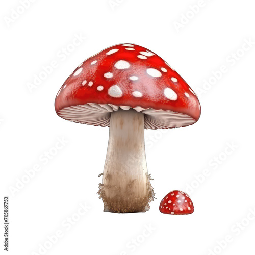 poisonous mushroom - poisonous plants on transparent background