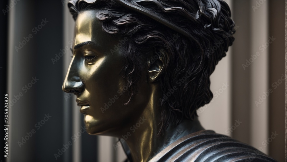 Metal Stoic: Forged in Resilience and Philosophical Strength, Stoicism, Generative Al Metal Stoic: Forged in Resilience and Philosophical Strength, Stoicism, Generative Al